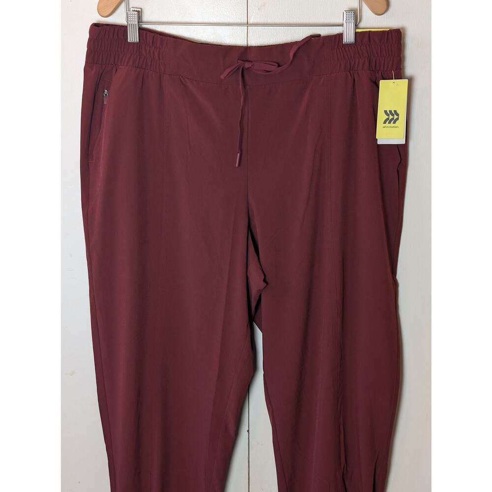 All In Motion Red Mid Rise Joggers XXL - Picture 11 of 13
